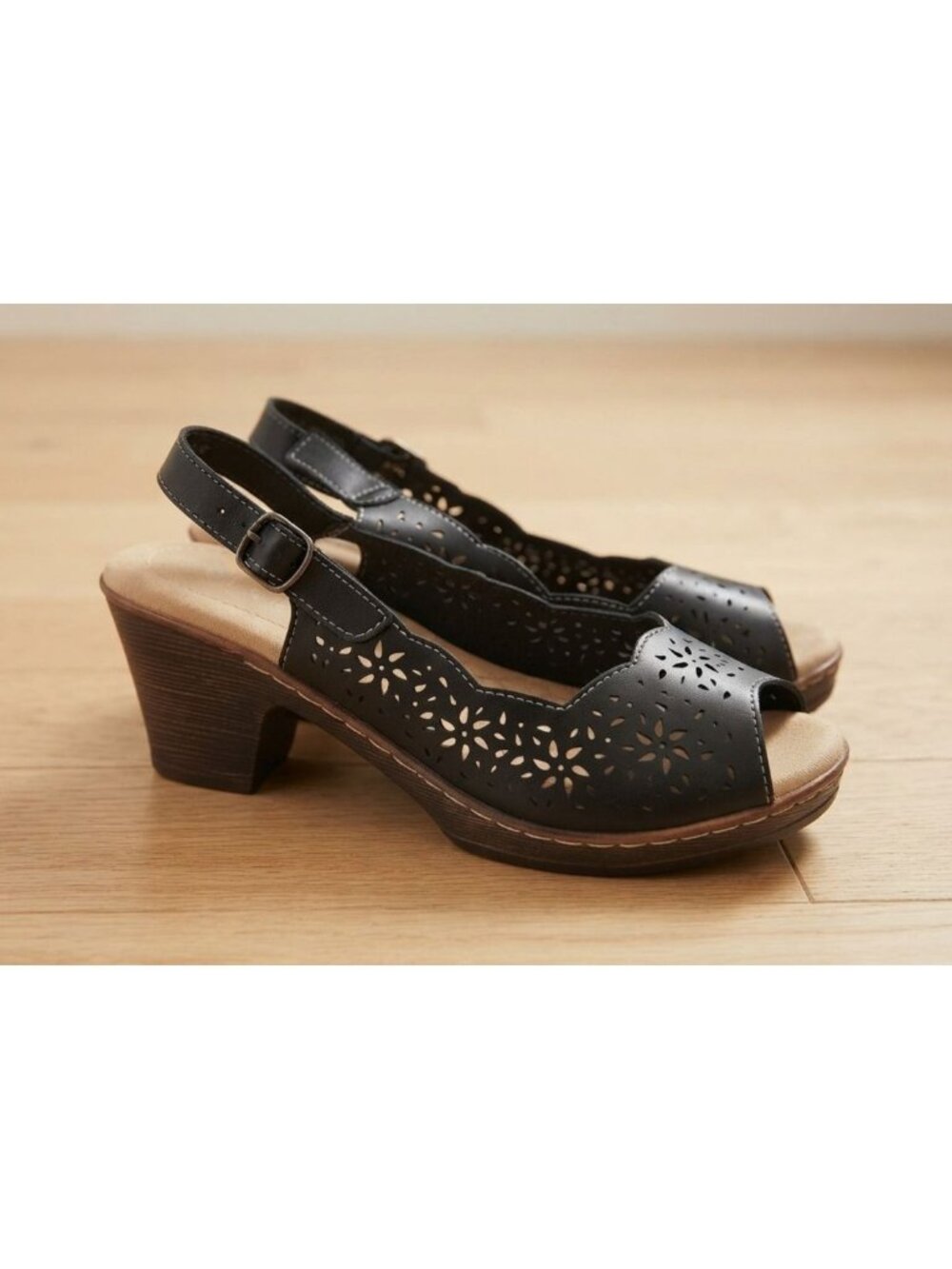 Women's - Patrizia Doriday Peep Toe Sandals, Size 39 (US 8 1/2)